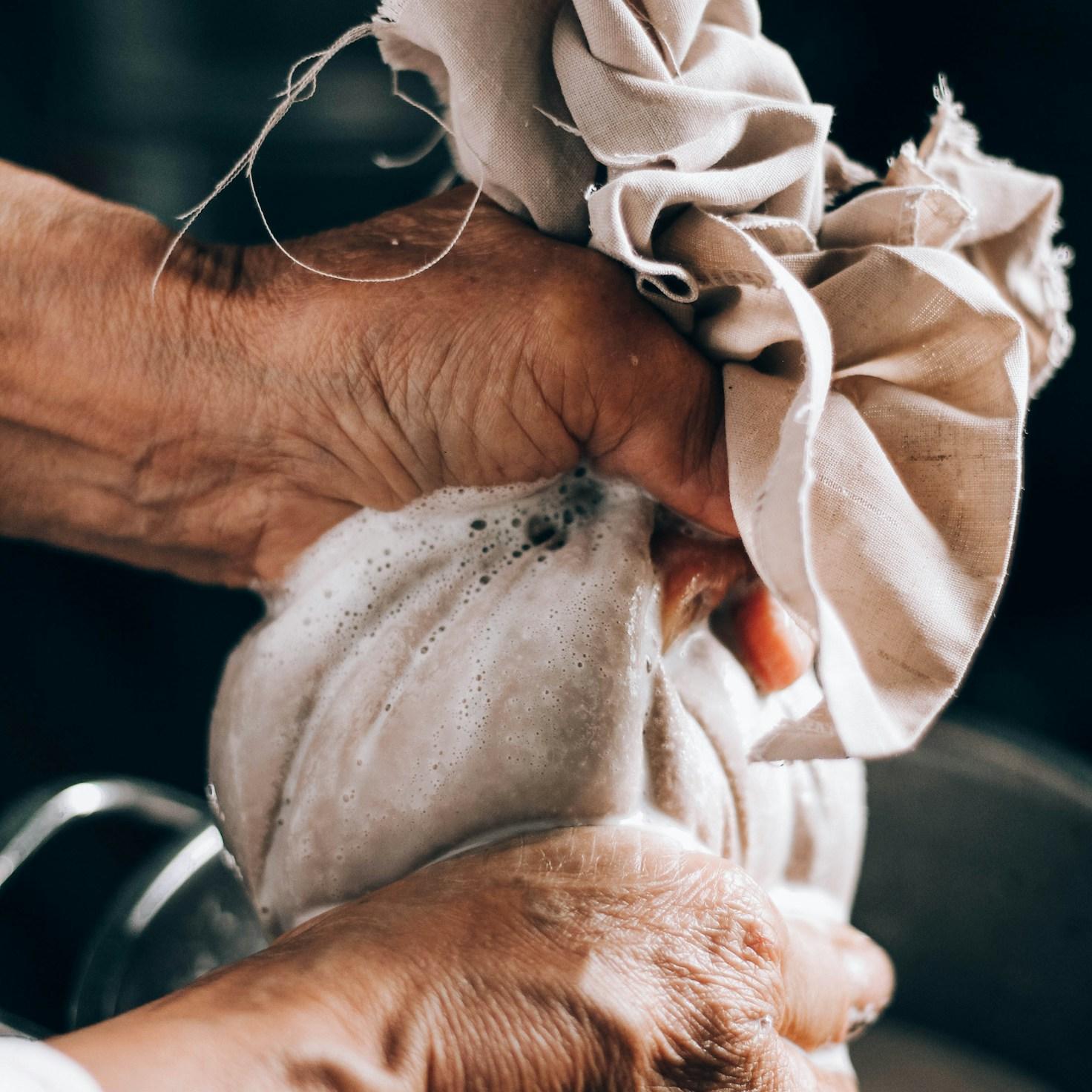 Fresh seasonal ingredients arranged for home cooking